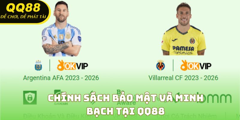 Chính sách bảo mật và minh bạch tại QQ88